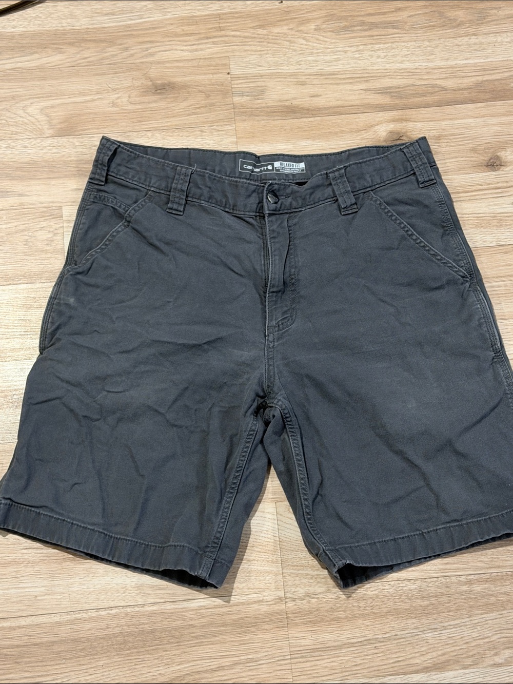 Carhartt Men's Charcoal Utility Shorts
